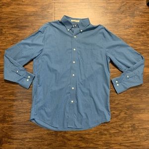 LL Bean Wrinkle Resistant Long Sleeve Button Up